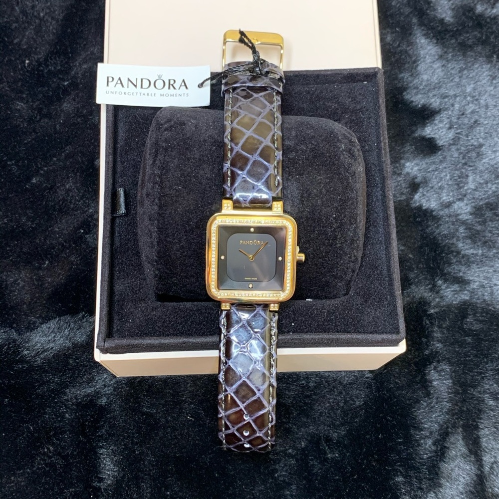 Pandora Grand Cushion Diamond Watch